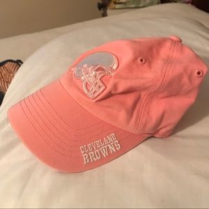 Pink Cleveland Browns baseball hat
